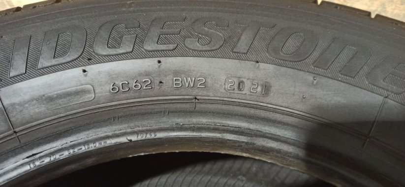 Bridgestone 225/65 R16C 112/110T 5,5-6,5mm (Použité)
