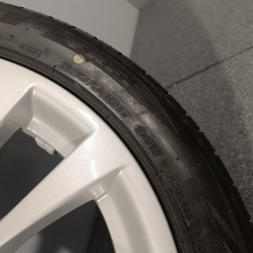 Alu na BMW 3 (F30, F31), 5x120, R17, 225/50 R17