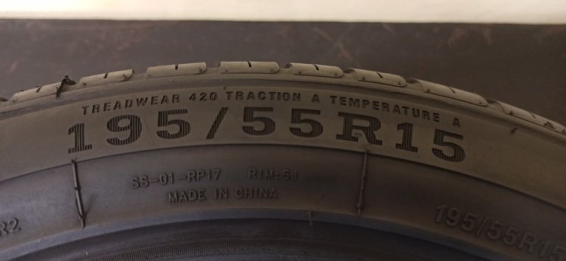 Radar Rivera Pro2 195/55 R15 89V 7 - 7,5 mm (Bazarové)
