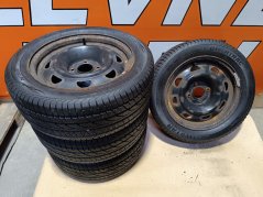 Kola Peugeot, Citroen + zimní pneu 195/55 R15