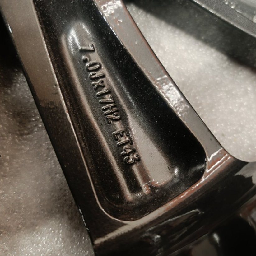 Alu kola Volkswagen Tiguan 7Jx17'' , R17 , ET43