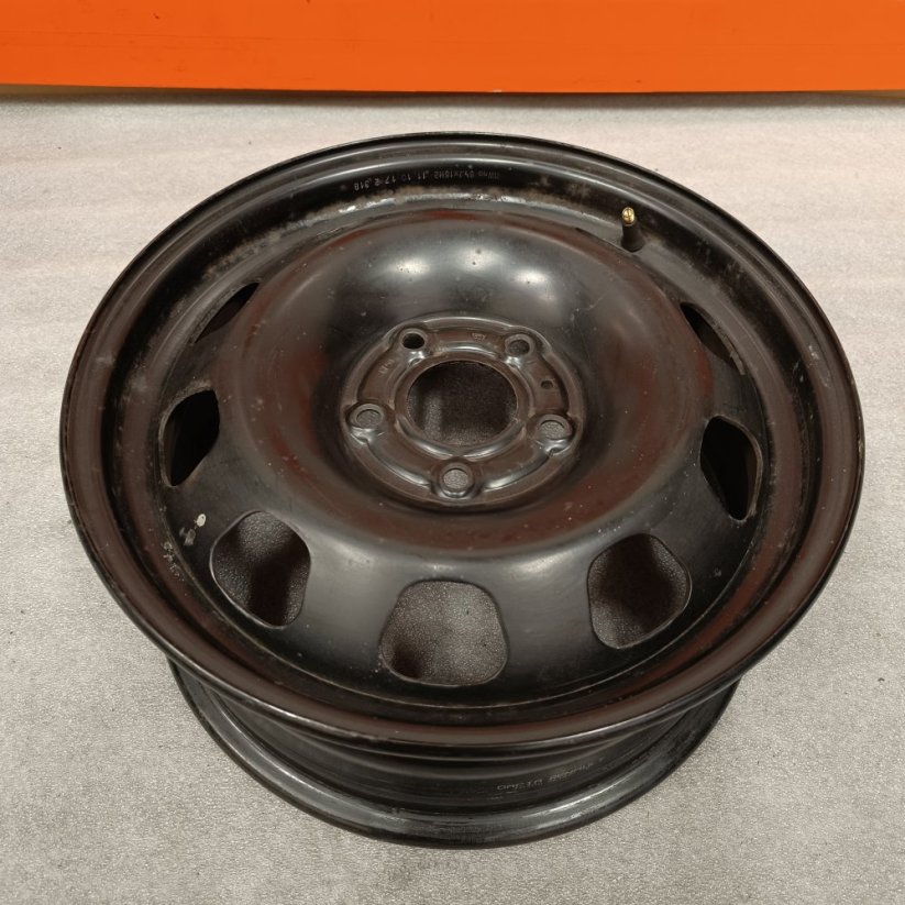 Ocelový disk Dacia Duster 6,5Jx16'', 5x114,3 , ET50 1kus (Bazarové)