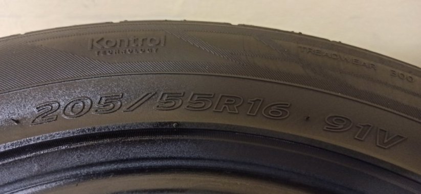 Hankook Ventus Prime 2 205/55 R16 91V 5,5 - 6,5 mm (Bazarové)