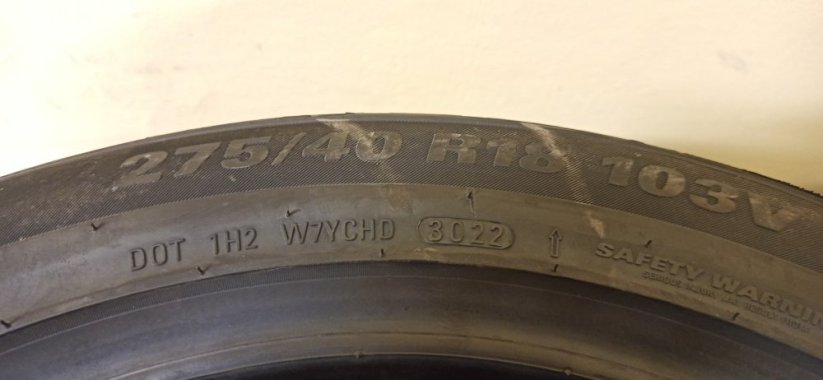 Kumho Winter Craft 275/40 R18 103V 7,5 mm