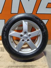 Alu kola Rial 6,5x16'' ET33 + zimní pneu 205/60R16