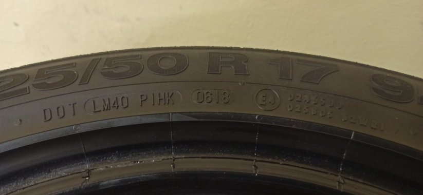 Continental Sport Contact 2 225/50 R17 94V 5,5 mm (Použité)