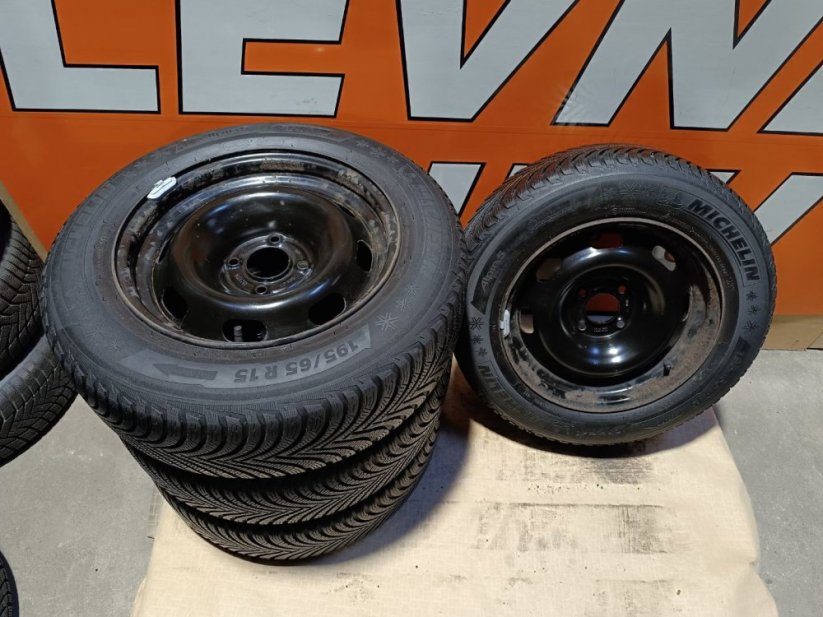 Kompletní kola Peugeot, Citroen 4x108 ET20 6,5x15'