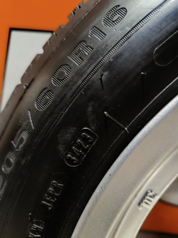 Alu kola Rial 6,5x16'' ET33 + zimní pneu 205/60R16