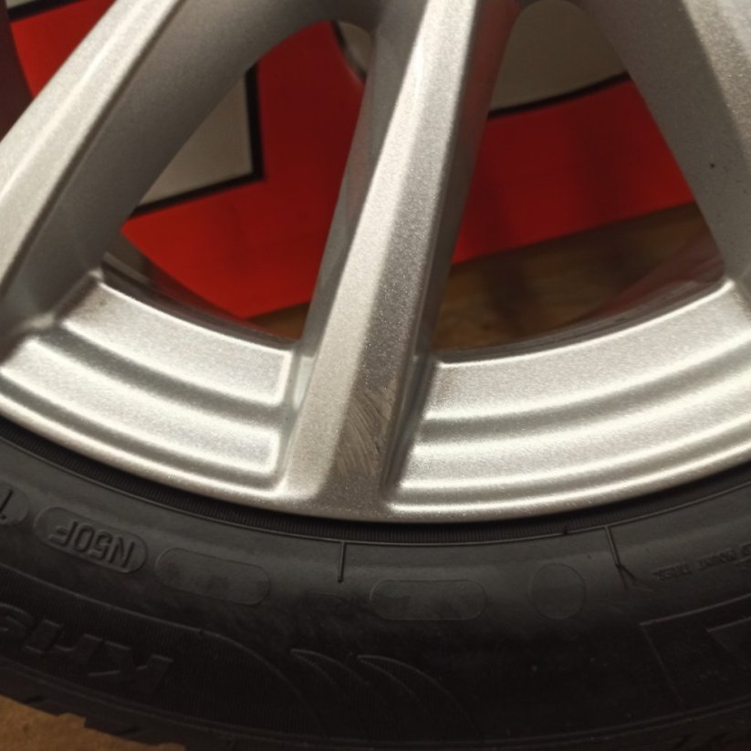 ALU kola Borbet 5x112, ET48, zimní pneu 205/55 R16