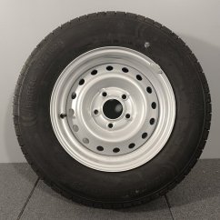 Kompletní kolo pro karavany a přívěsy - ocelový disk SRW 5,5Jx14" , 5x112 , ET30 + pneu KENDA KR101 185/80 R14C