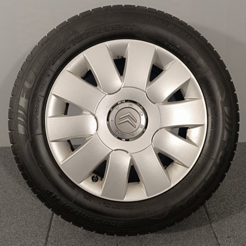 ALU kola Citroen C5, Berlingo, Xsara letní pneu 15