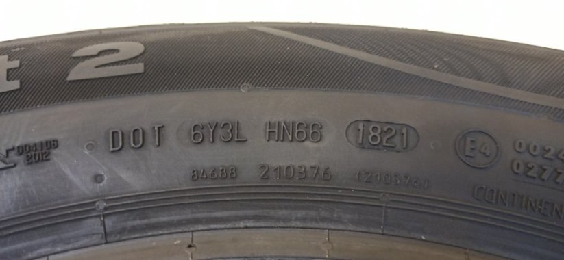 Continental VancoContact2 225/60 R16C 105/103H 8mm (Bazarové)