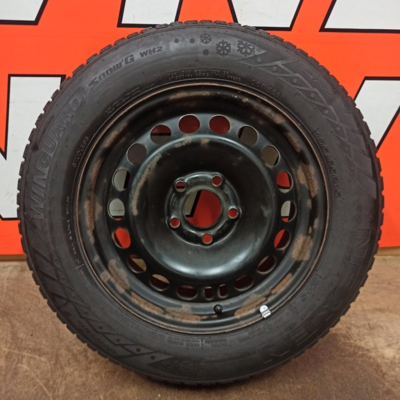 Astra, Meriva, Zafira 5x110 zimní pneu 195/65 R15