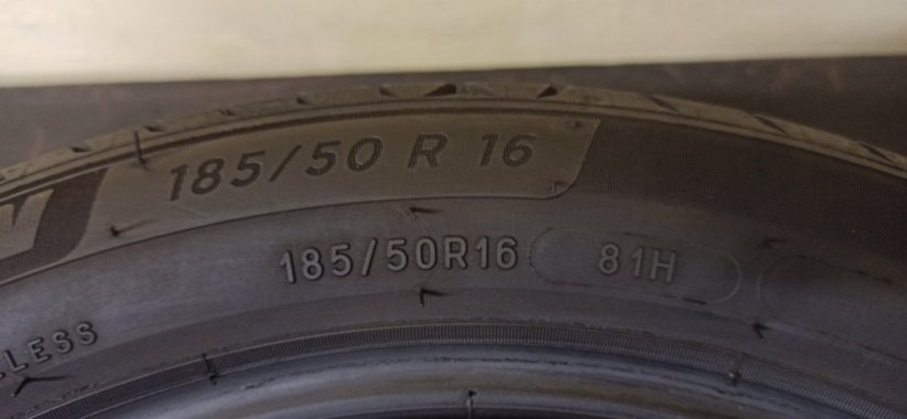 Dvojrozměr Michelin Primacy 205/45 R16+ 185/50 R16 (Bazarové)