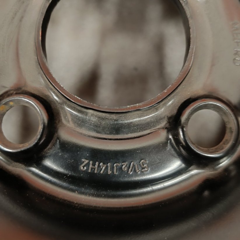 Ocelový disk Opel Corsa, 5,5Jx14'' , 4x100 , ET39 1kus (Použité)