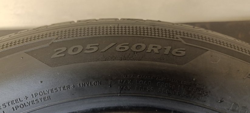 Hankook Ventus Prime 3 205/60 R16 92V 5 mm (Použité)