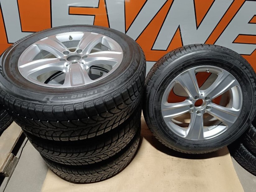 Kompletní kola Mercedes GLC 8x18'' ET38 zimní pneu