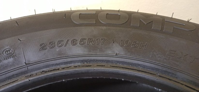 Lassa 235/65 R17 108H 7-7,5mm (Bazarové)