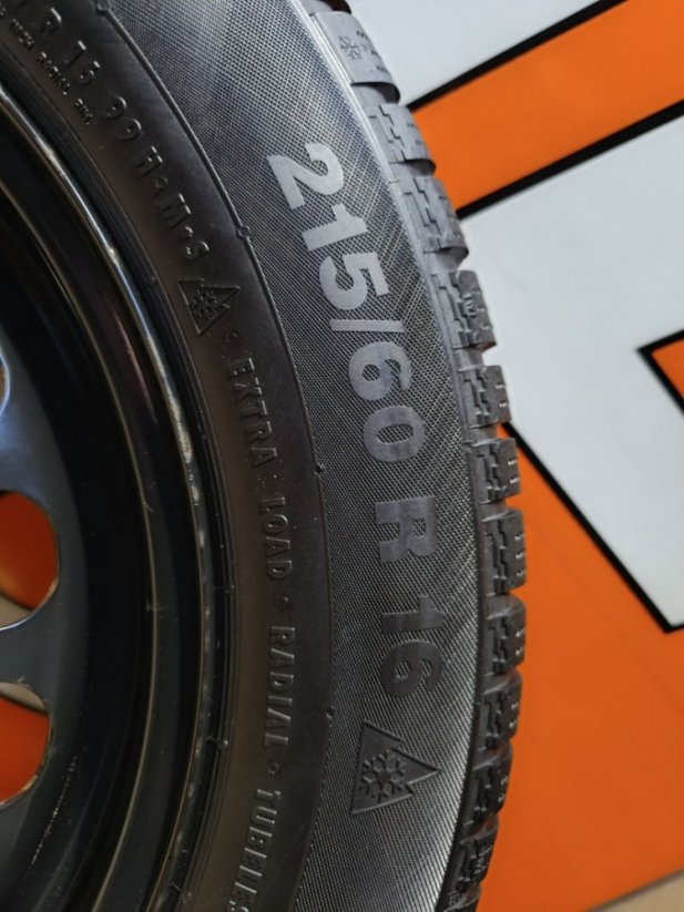 Kola Superb/Passat 6,5x16'' + zimní pneu 215/60/16