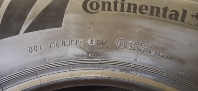 Continental CrossContact 255/70 R16 111T 9 mm
