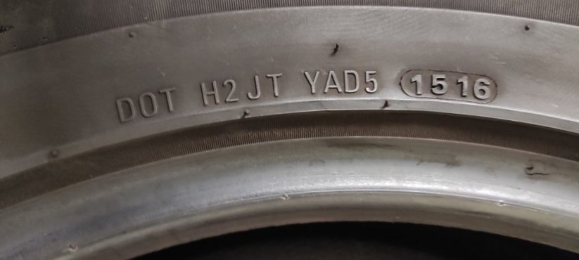 Letní pneu Kumho 235/55/19 5-5,5mm (Použité)