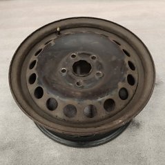Ocelový disk VW, Škoda 6Jx15'', 5x112, ET47 1kus (Bazarové)