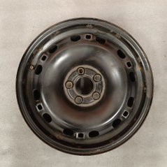 Ocelový disk Škoda Fabia 6Jx15'' , 5x100 , ET38 1kus (Použité)