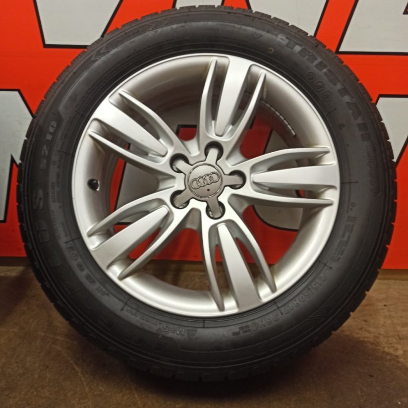 ALU kola Audi Q3, 6,5x17, zimní pneu 215/60 R17