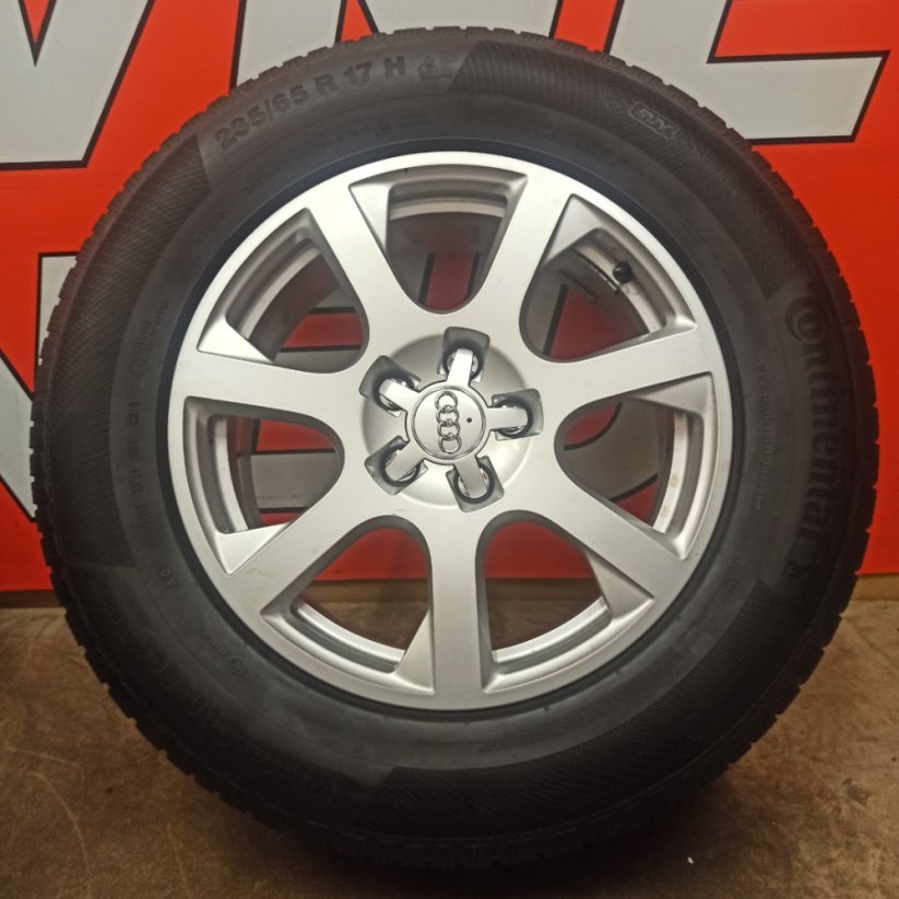 ALU kola Audi Q5, zimní pneu 235/65 R17 TOP SADA